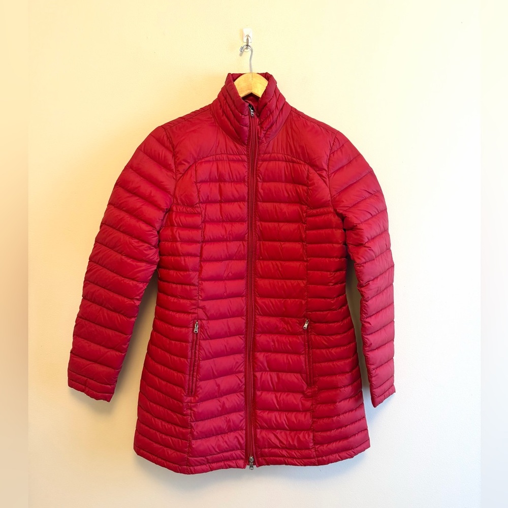 L-RL Lauren Active Ralph Lauren Down Red Puffer Jacket (Size M)
